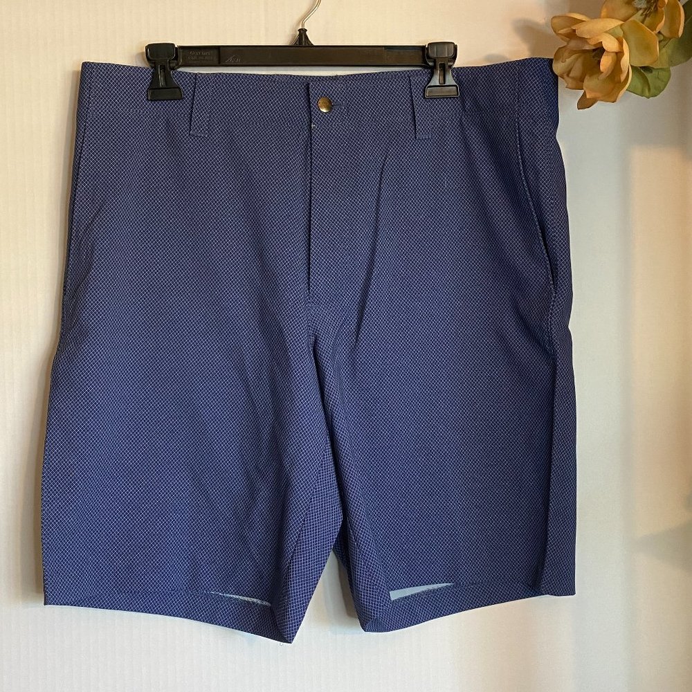Callaway Performance Shorts Mens Size 36 Blue Moisture Wicking Stretch Golf.